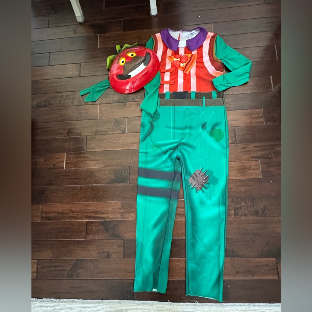 🎃Spirit Fortnite Kids Costume Tomatohead